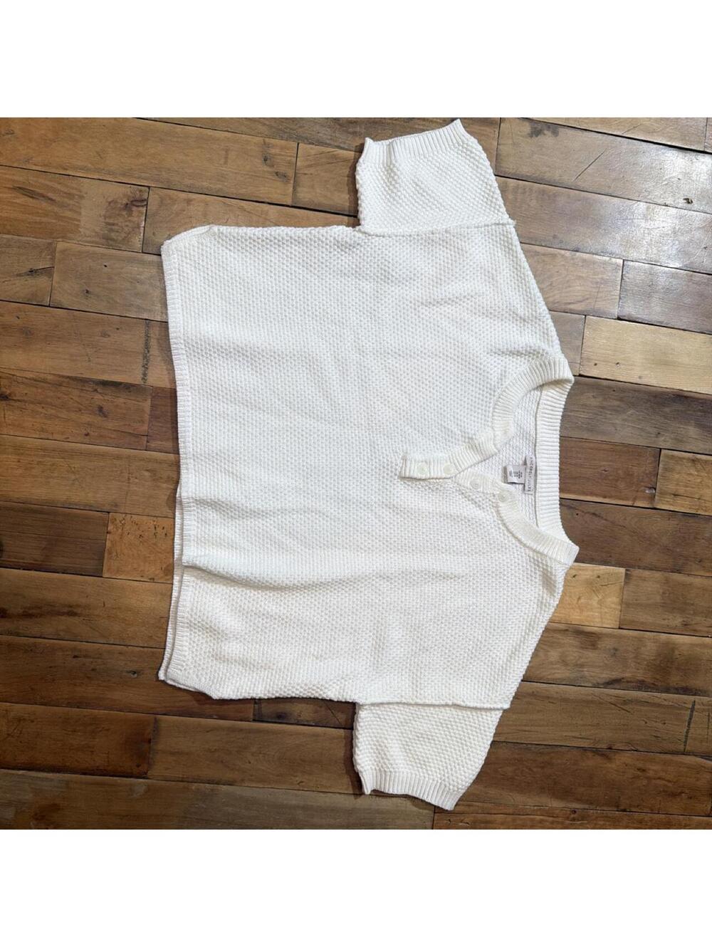 Sincerely Jules for Bandier Women's White and Cream Jumper
